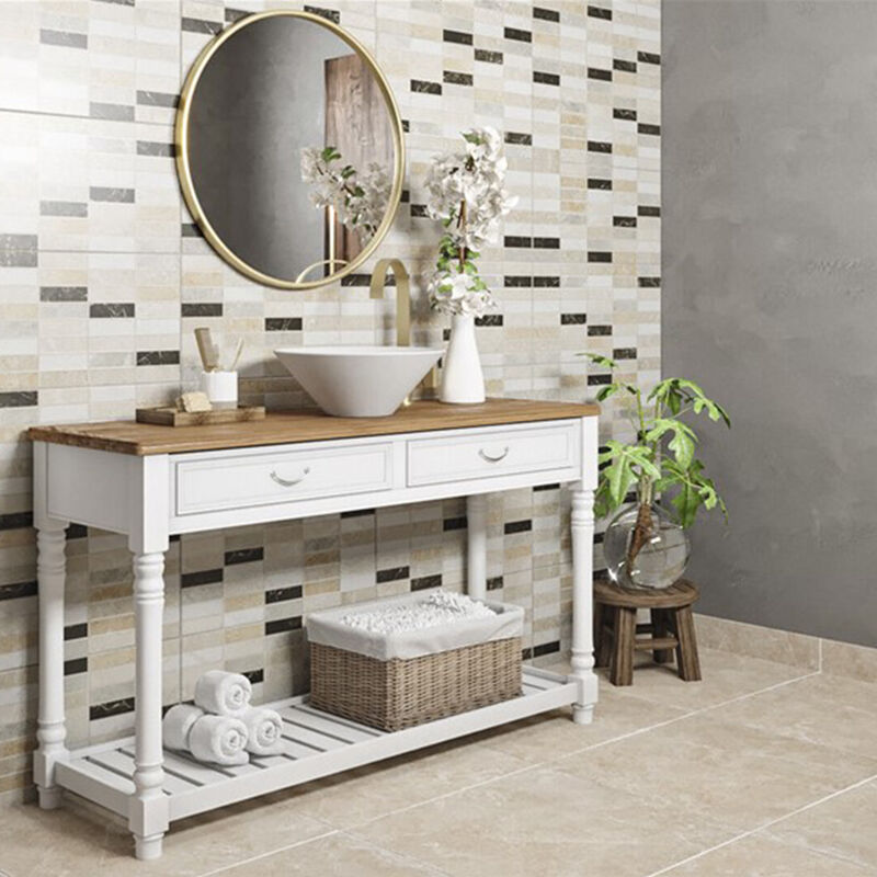 CERÁMICO ESMALTADO MOSAICO MIX PULPIS BRILLO 30.1X60.5 CM