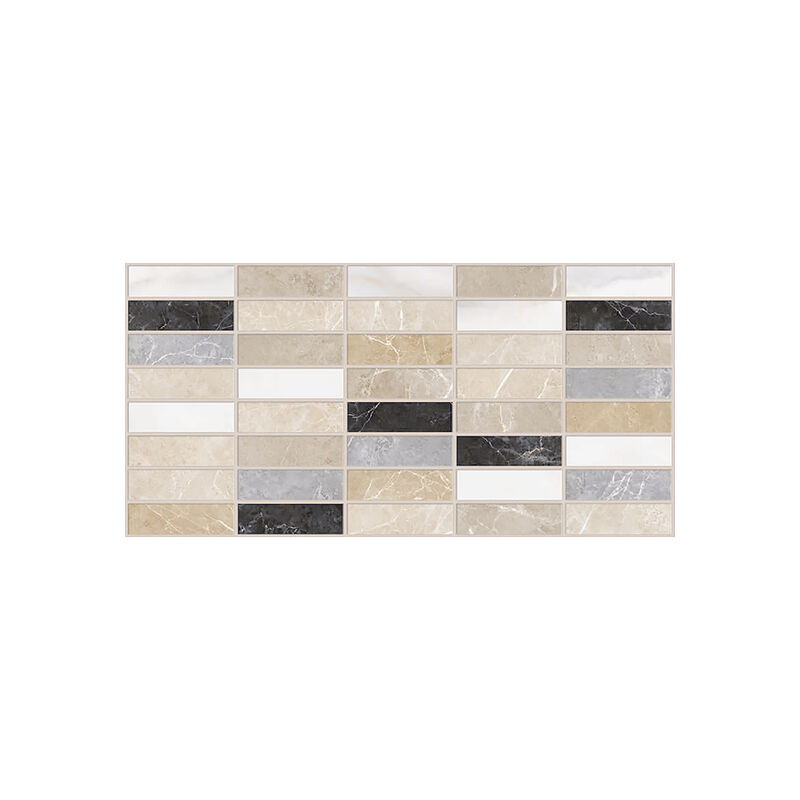 CERÁMICO ESMALTADO MOSAICO MIX PULPIS BRILLO 30.1X60.5 CM
