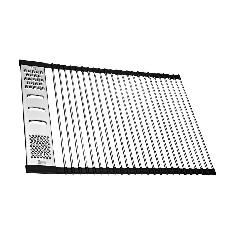 ESCURRIDOR ENRROLLABLE MULTIUSOS ACERO INOXIDABLE 58X42.8 CM