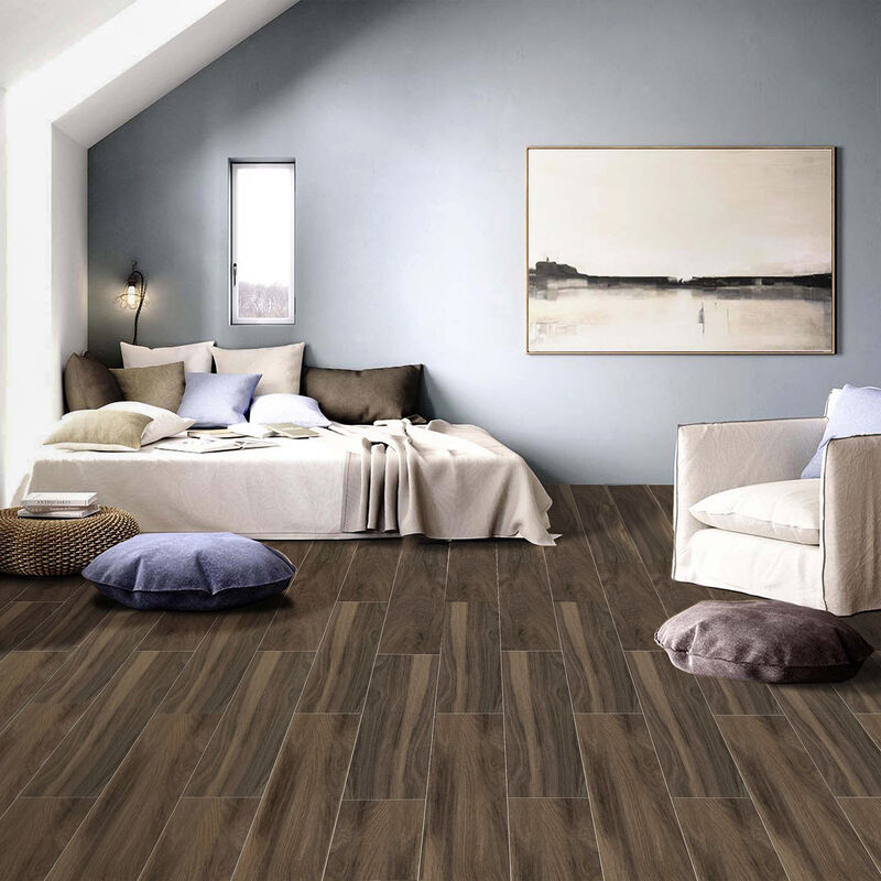 CERÁMICO ESMALTADO RENO TAUPE MATE 15X80 CM