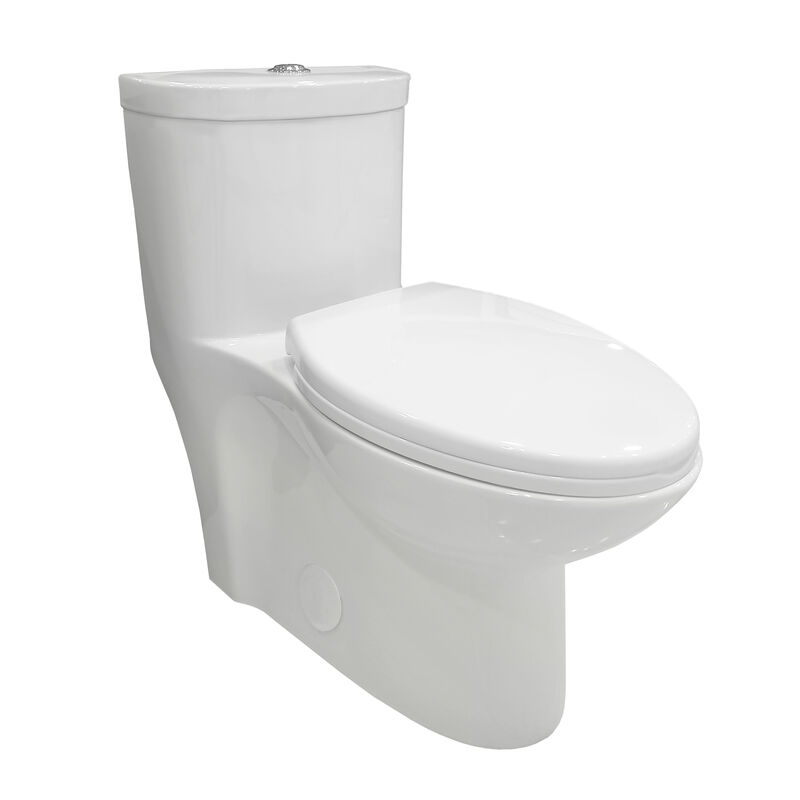 INODORO ONE PIECE DENVER BLANCO 4L / 6L - ARO ELONGADO 71.5X37.5X72 CM