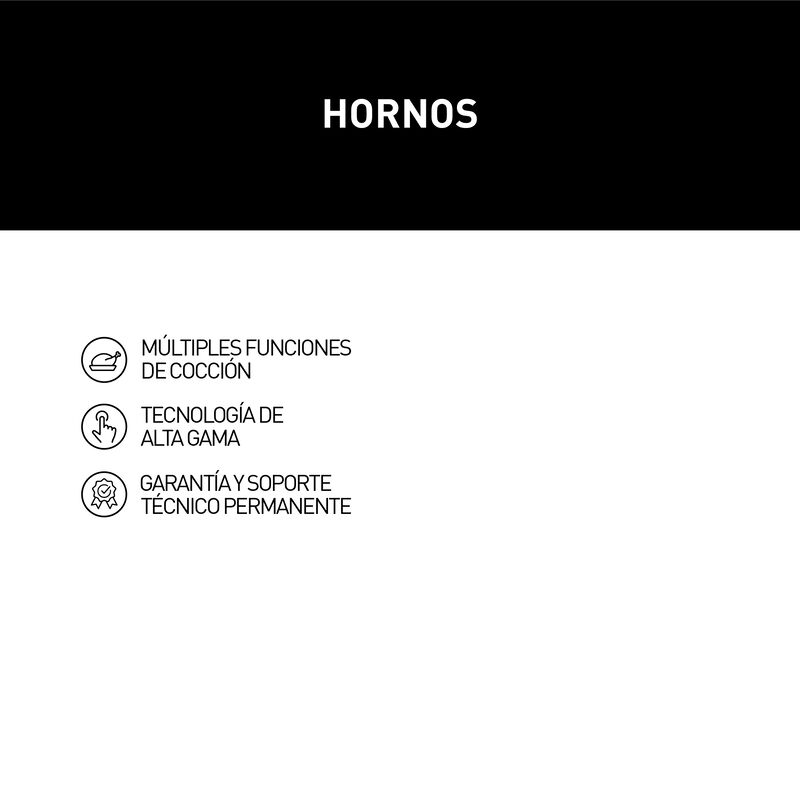 HORNO A GAS HSB-740 60 CM 59.5X55.9X59.5 CM TEKA - ESPAÑA