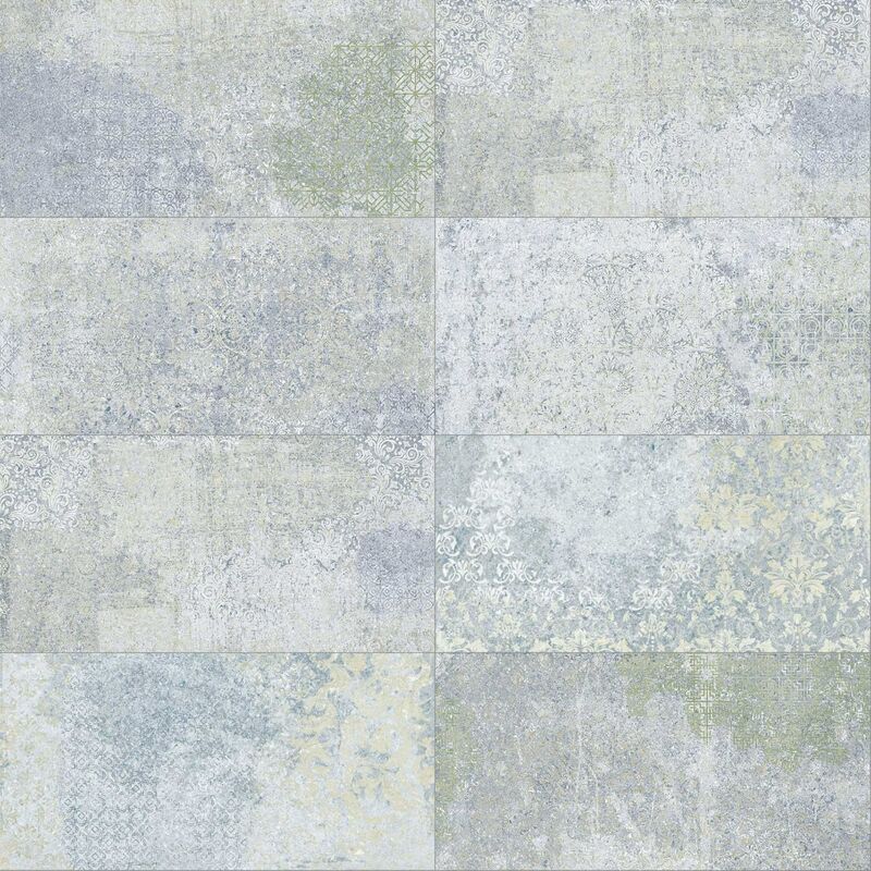 PORCELANATO ESMALTADO BOHEMIAN BLUE NATURAL 49.75X99.55 CM