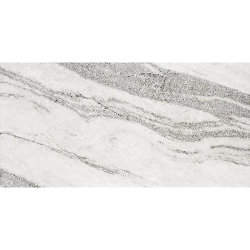 CERÁMICO ESMALTADO ZEBRA CINZA PULIDO 45.5X89.5 CM