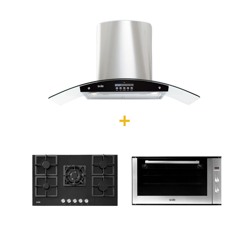 COMBO DE COCINA SOLCO041 + TURE63CO + SOLHO011 (3 BT)