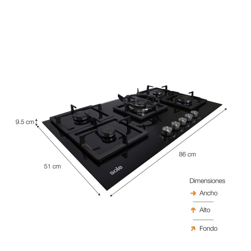 COMBO DE COCINA SOLCO041 + TURE63CO + SOLHO011 (3 BT)