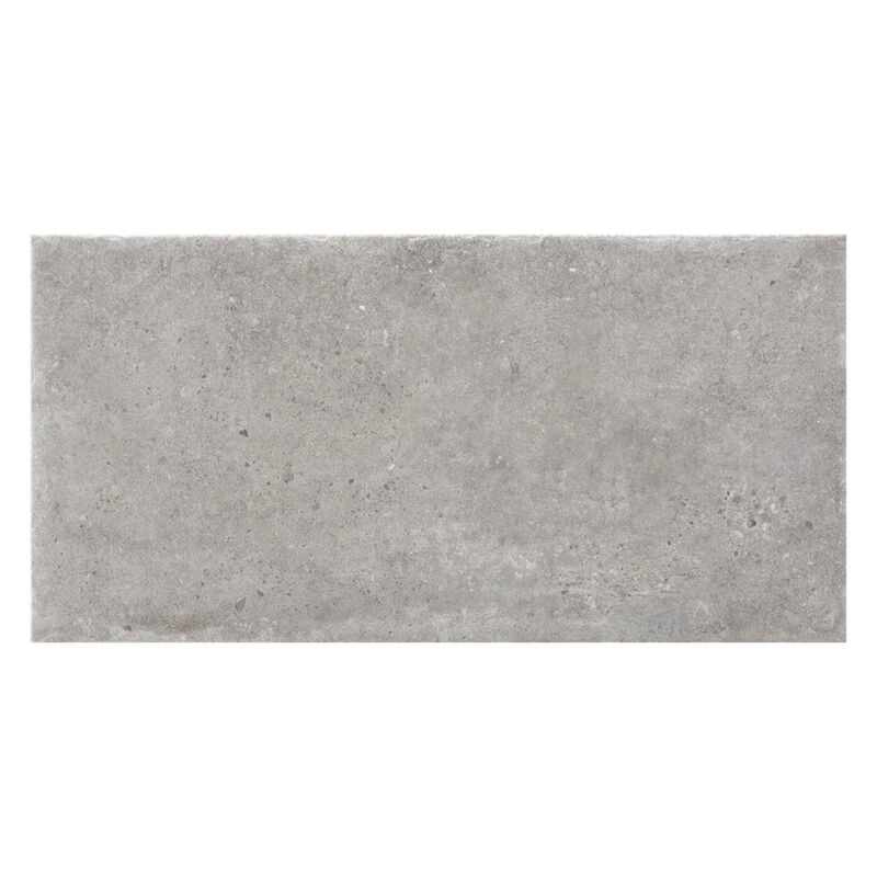 PORCELANATO ESMALTADO SAINT ANDREWS GRIS RÚSTICO 30X60 CM