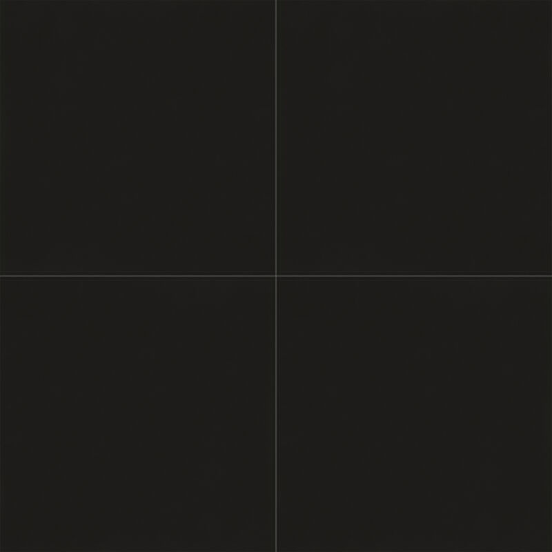 SEMIGRES ESMALTADO BASIC BLACK BRILLO 61X61 CM