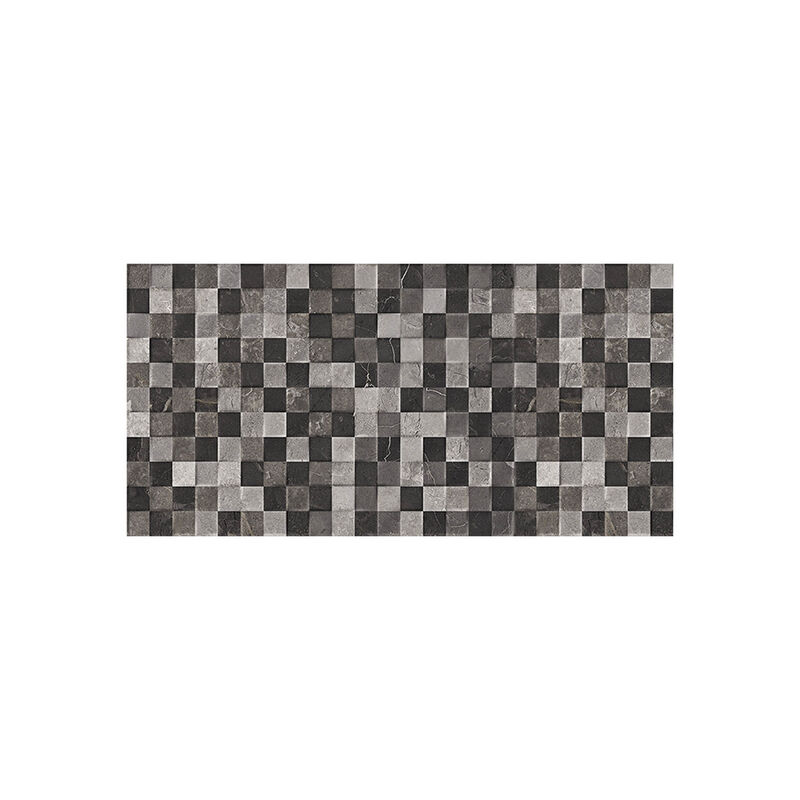 CERÁMICO ESMALTADO MOZAIK BLACK BRILLO 29.9X60.1 CM
