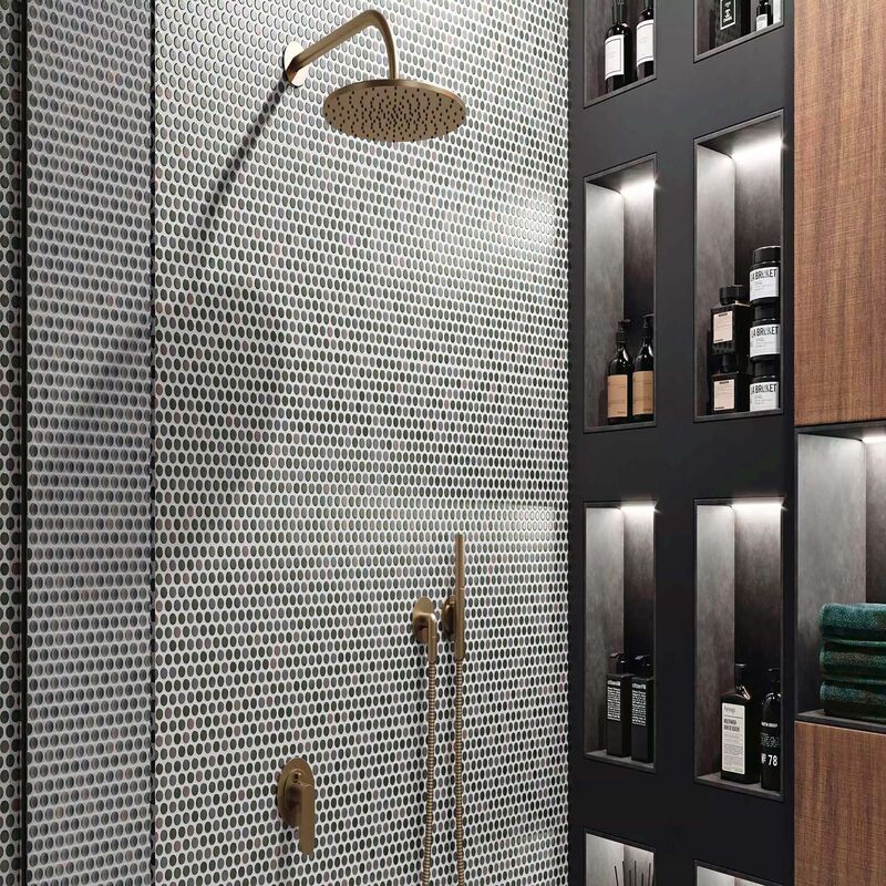 PORCELANATO ESMALTADO PENNY DAKHLA AQUA BRILLO 30.9X30.9 CM