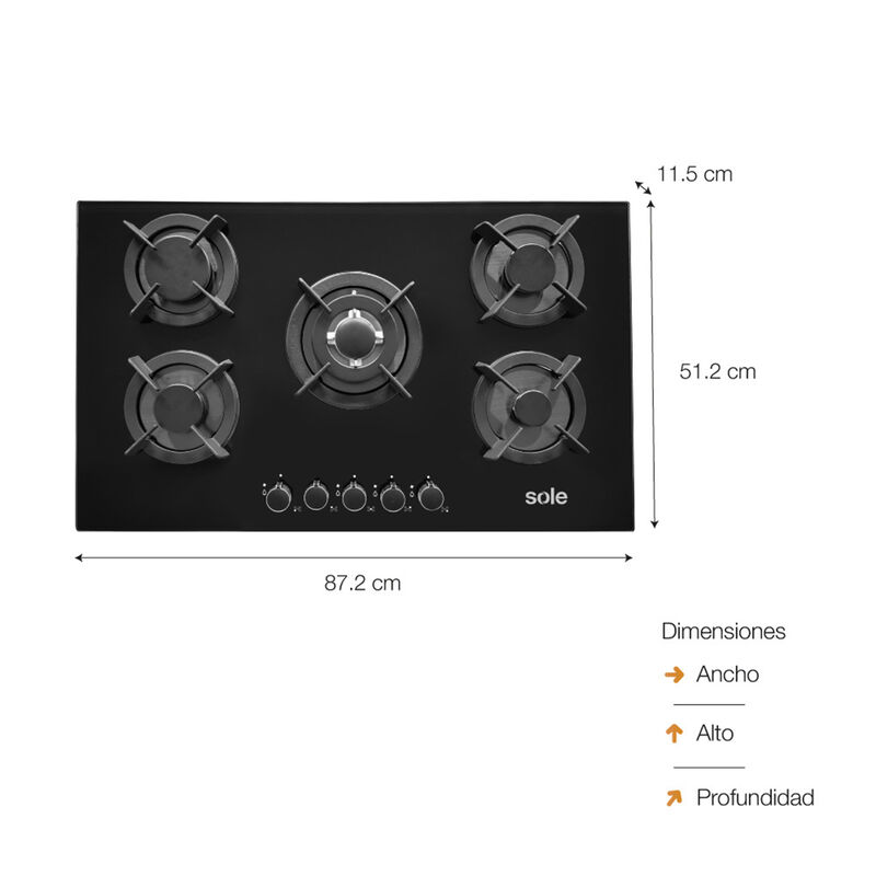 COMBO DE COCINA SOLCO069 + TURE63CO + SOLHO007 (3 BT)