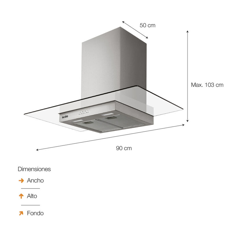 COMBO DE COCINA SOLCO021V2 + TURE80COV2 (2 BT)
