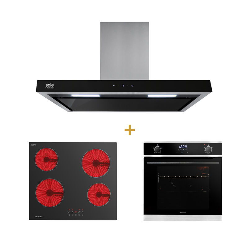 COMBO DE COCINA SOLCO021V2 + TURE90CO + SOLHO018 (3 BT)