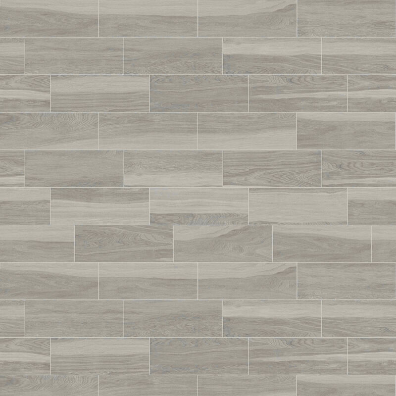SEMIGRES ESMALTADO FORT WOOD LIGHT GREY MATE 18X50 CM