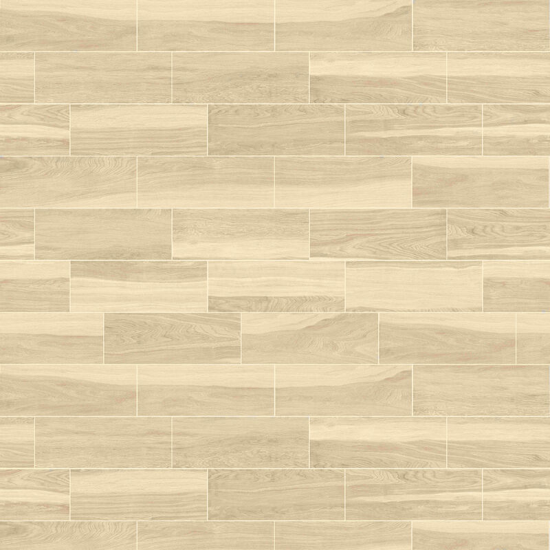 SEMIGRES ESMALTADO FORT WOOD BEIGE MATE 18X50 CM