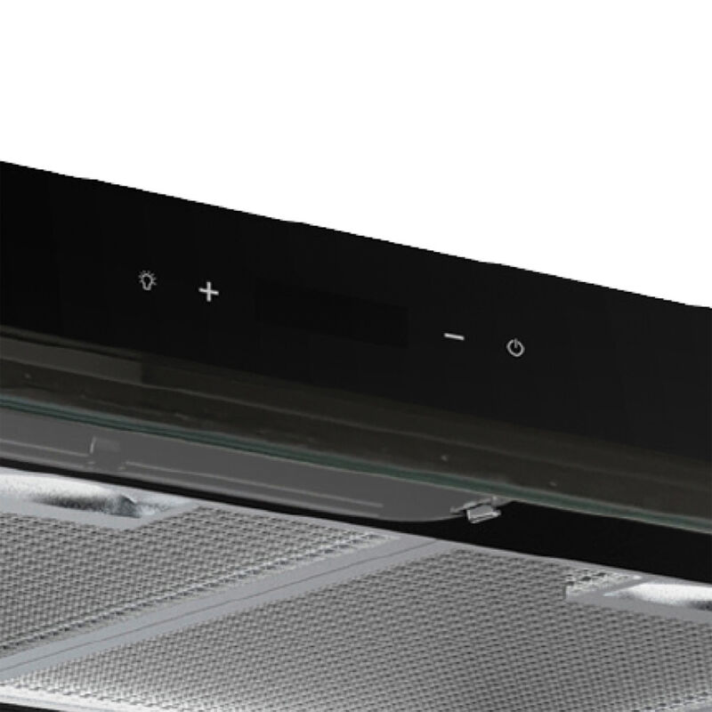 CAMPANA LINEAL SLIM BLACK 89.7X48.8X10 CM