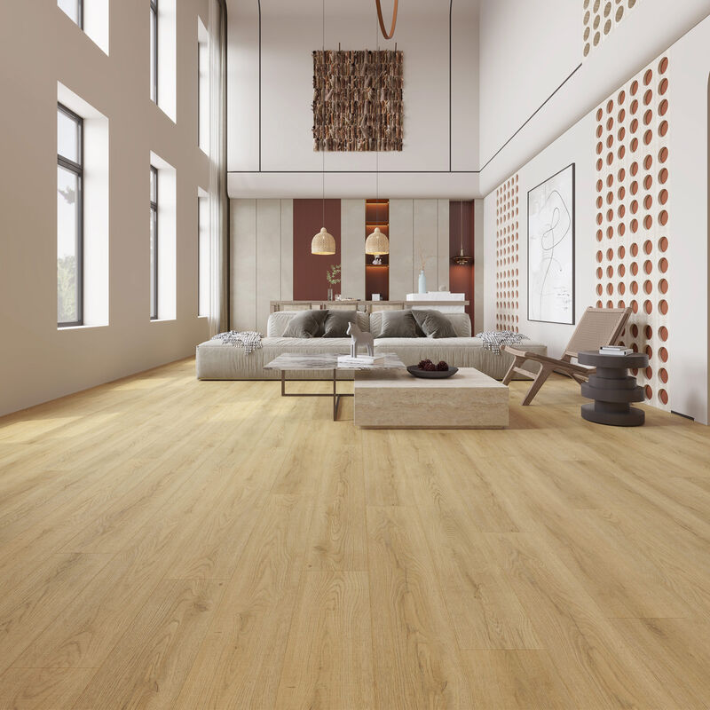 PISO SPC POWER FLOOR LIGNUM SOFT BEIGE ESPESOR: 5MM FORMATO: 121.9X18.3 CM