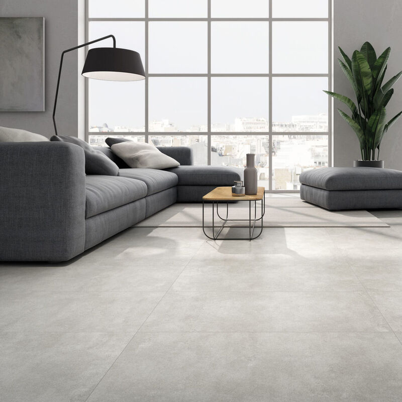 GRES PORCELÁNICO ESMALTADO LEIGHTON LIGHT MATE 60X120 CM