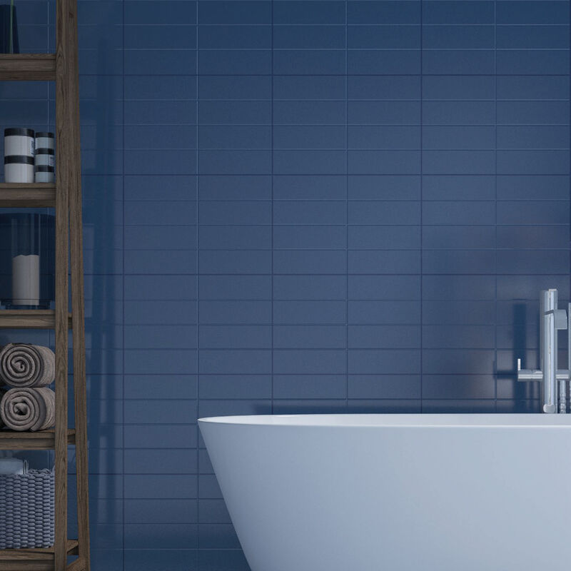 CERAMICO ESMALTADO URBANIA BLUE BRILLO 30X45 CM