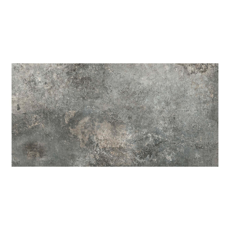 PORCELANATO NO ESMALTADO RUSTY METAL SILVER LAPATO 60X120 CM