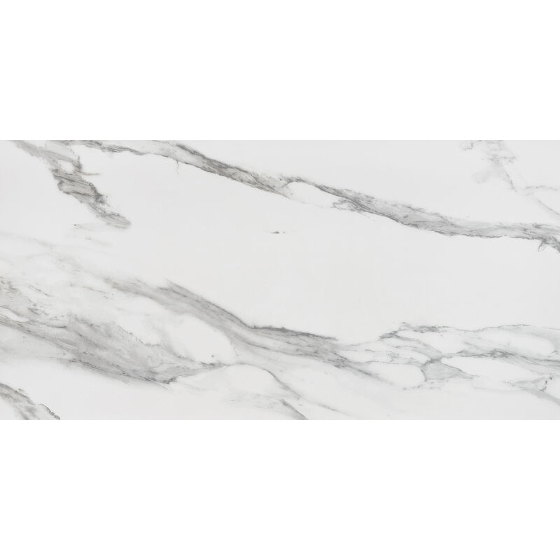 PORCELANATO NO ESMALTADO STATUARIO WHITE PULIDO 60X120CM