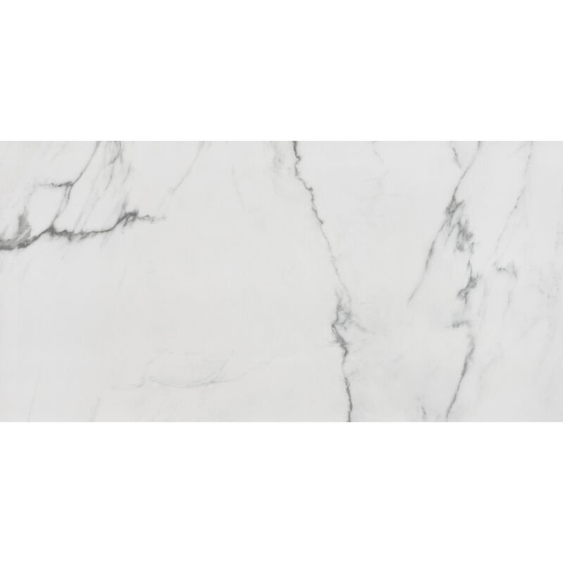 PORCELANATO NO ESMALTADO STATUARIO WHITE PULIDO 60X120CM
