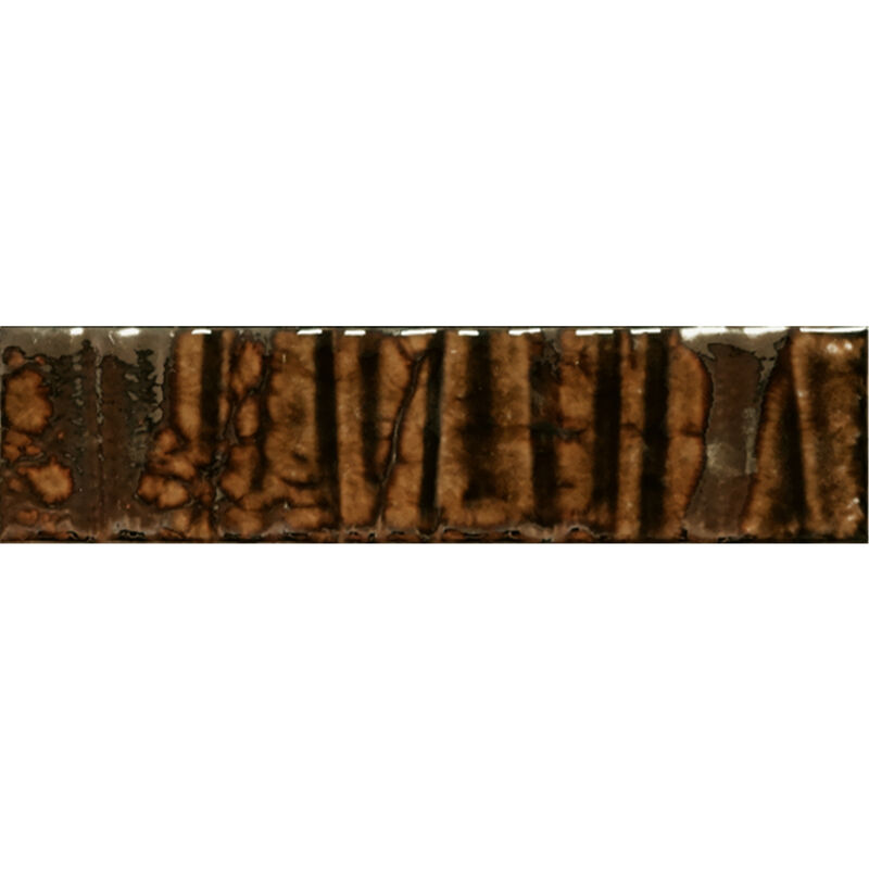 CERÁMICO ESMALTADO JOLIET TOFFEE PRISMA BRILLO 7.40X29.75 CM