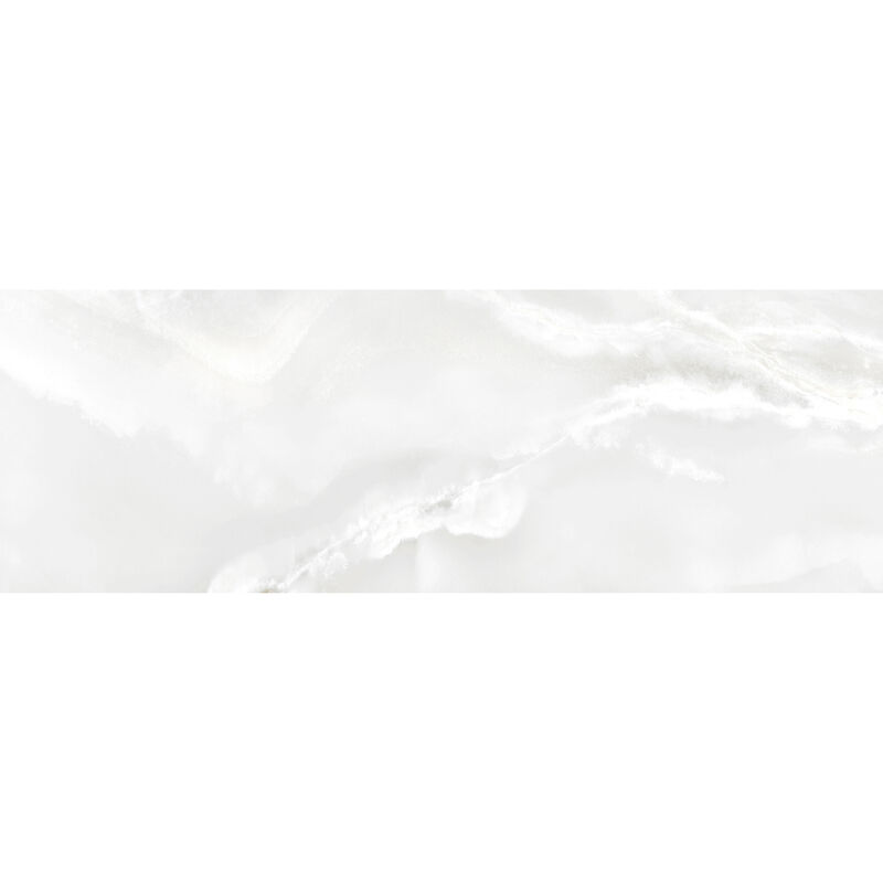 CERÁMICO ESMALTADO ETERNAL WHITE BRILLO 33.3X100 CM