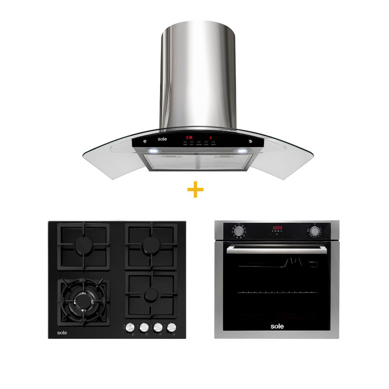 COMBO DE COCINA SOLCO040 + TURE63CO + SOLHO012V2 (3 BT)