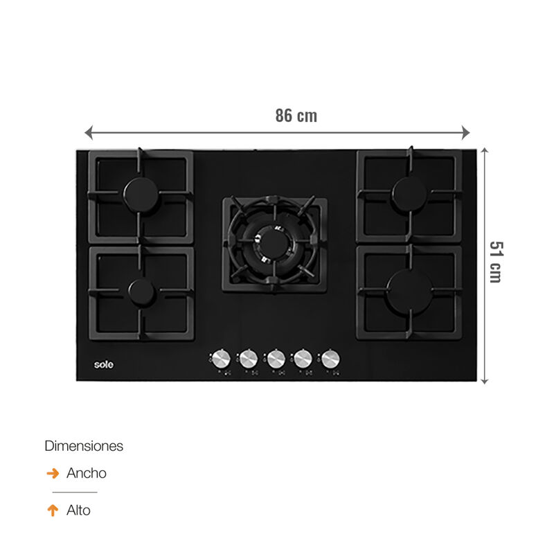 COMBO DE COCINA SOLCO041 + SOLHO012V2 (2 BT)