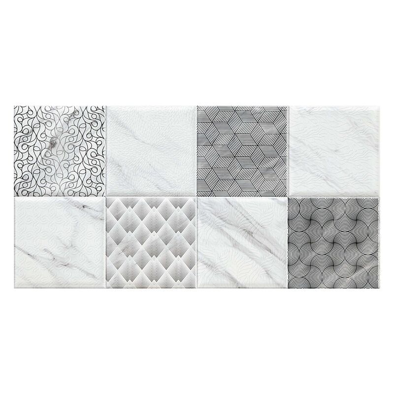 CERÁMICO ESMALTADO PATCHWORK DECOR BRILLO 30X60 CM