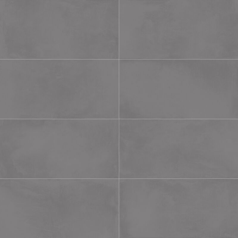 PORCELANATO ESMALTADO CONCREART GRIS OSCURO MATE 60X120 CM