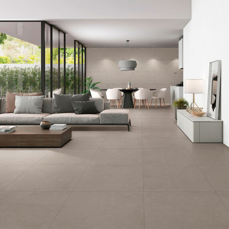 PORCELANATO ESMALTADO ORBIT TAUPE MATE 60X60 CM