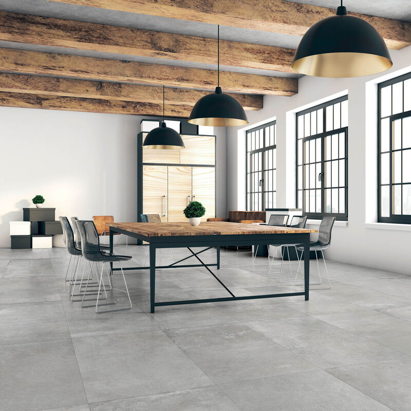 PORCELANATO ESMALTADO GARE LIGHT GREY MATE 60X120.2 CM