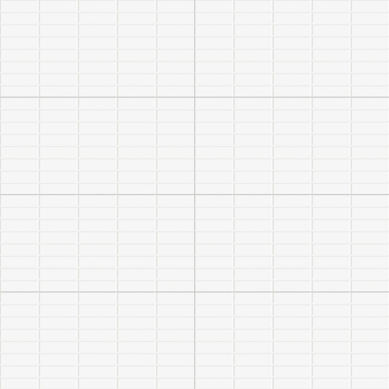 CERÁMICO ESMALTADO BRIQUE BLANCO BRILLO 30X60 CM