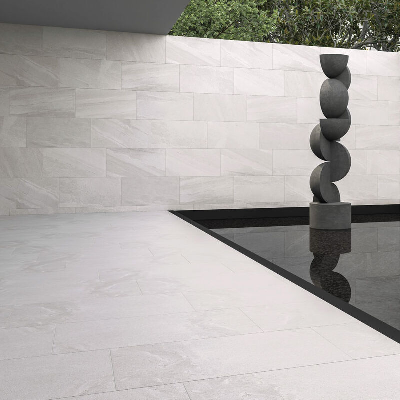 SEMIGRES ESMALTADO KALOS GREIGE MATE 45X90 CM