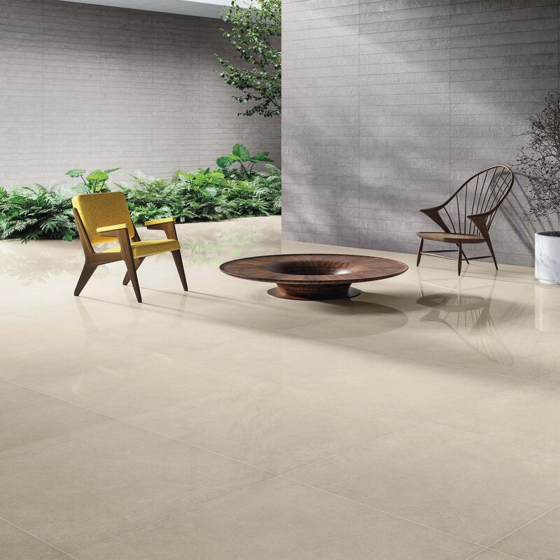 PORCELANATO ESMALTADO CRETA WHITE MATE 59.85X119.85 CM
