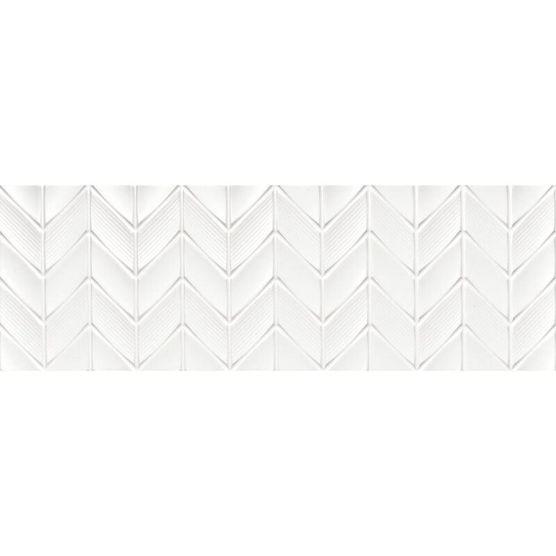 CERÁMICO ESMALTADO ADEN NEVE MATE 30X90 CM