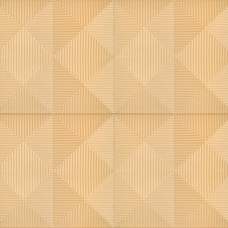 CERÁMICO NO ESMALTADO ARTEMATICA MINI MOSTARDA MATE 15.55X15.55 CM