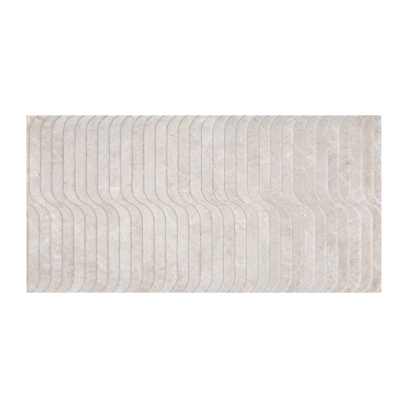 PORTOBELLO PORCELANATO ESMALTADO MOONLIGHT OFF WHITE STREAM MATE 59.85X119.85 CM 1.43 X CA