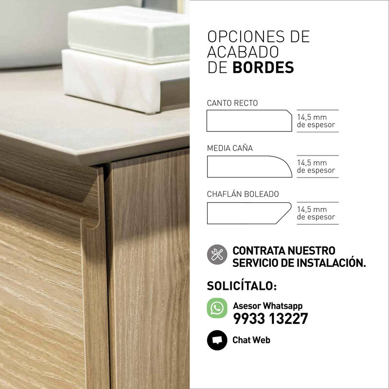 TABLERO POWER TOP BLACK MATTE PIEDRA SINTERIZADA - 160X320 CM