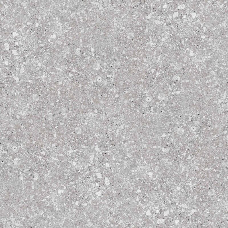 PORCELANATO ESMALTADO TERRAZO ASH MATE 60X60 CM