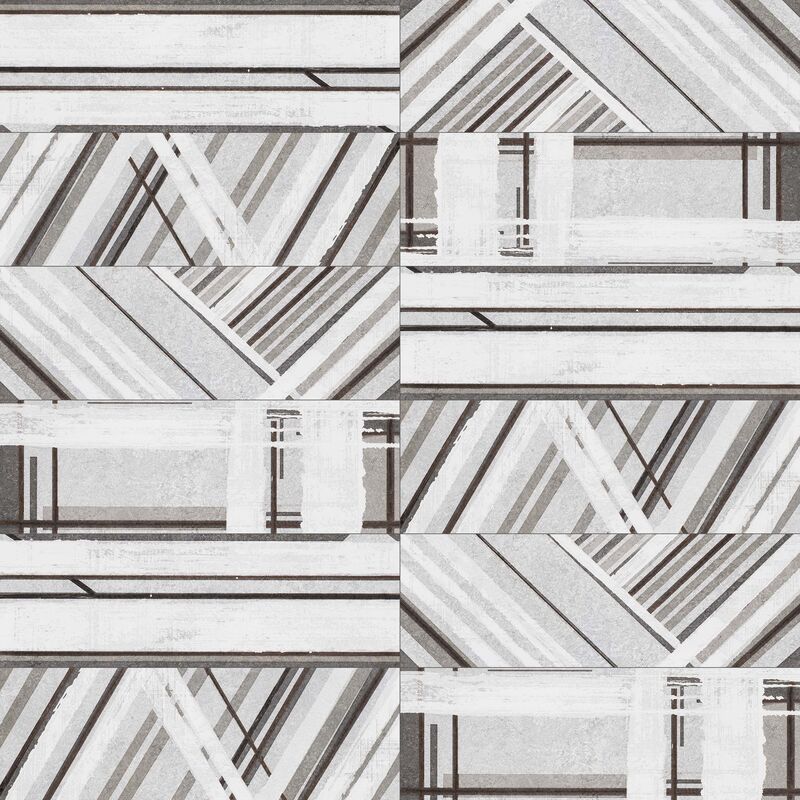 CERÁMICO ESMALTADO TRAMA MIX DECOR MATE 30X90 CM