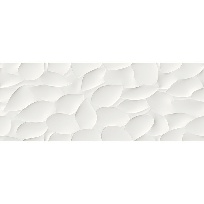 CERÁMICO ESMALTADO SPATULA WHITE DECOR MATE 30X90 CM