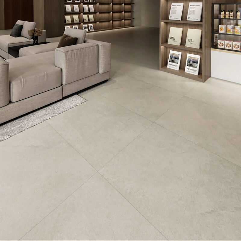 PORCELANATO ESMALTADO KHAMOS CEMENT GREY MATE 80X80 CM