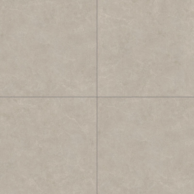 PORCELANATO ESMALTADO KHAMOS CEMENT TAUPE MATE 80X80 CM
