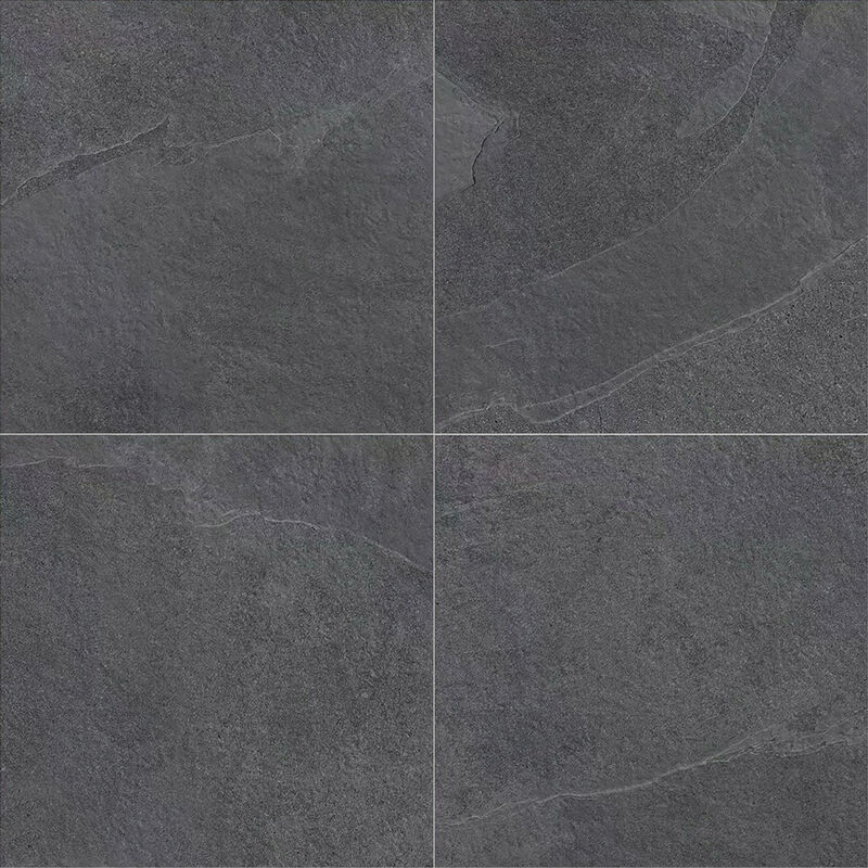 GRES PORCELÁNICO ESMALTADO FLAGSTONE CHARCOAL MATE 60X60 CM