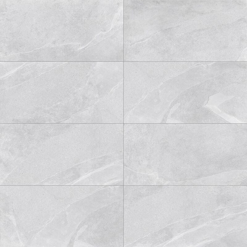 GRES PORCELÁNICO ESMALTADO FLAGSTONE SILVER MATE 30X60 CM