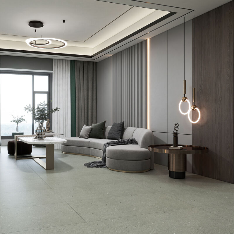 PORCELANATO ESMALTADO OVERCROME LIGHT GREY RÚSTICO 60X120 CM
