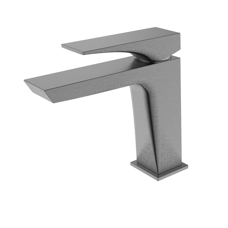MONOMANDO MEZCLADOR LAVAMANOS KUBIKA BAJA GUN GREY 5 LPM